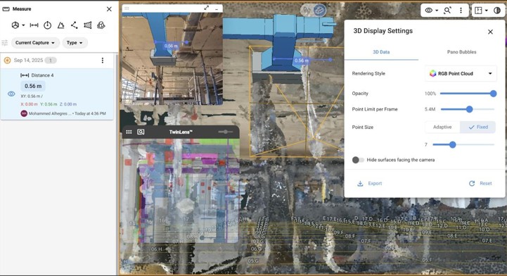 NEOM — Point Cloud Measure